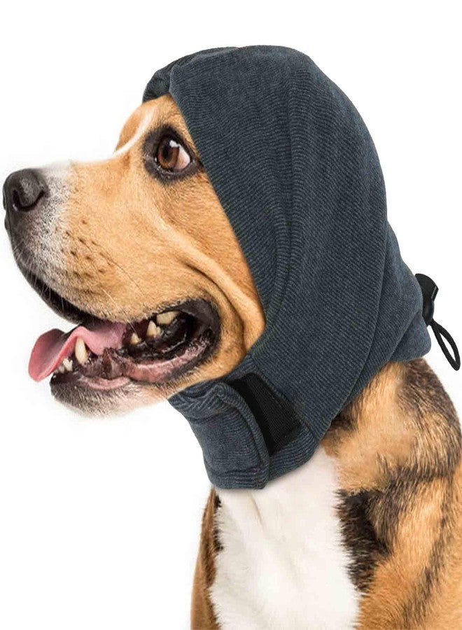 IDOMIK Dog Calming Hoodie No Shake Ear Wraps for Dogs, Quiet Head Covers for Noise Reduction & Anxiety Relief, Dog Ear Covers Muffs Head Wraps for Bath Hematoma Grooming Firework Force Drying - Image 1